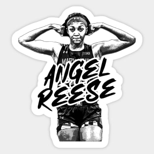 BW Angel Reese Sticker